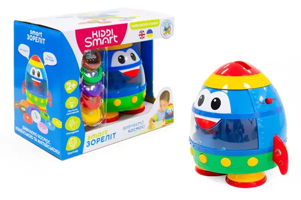 Інтерактивна двомовна іграшка, що навчає–SMART-ЗОРЕЛІТ(українська та англійська мова) купити