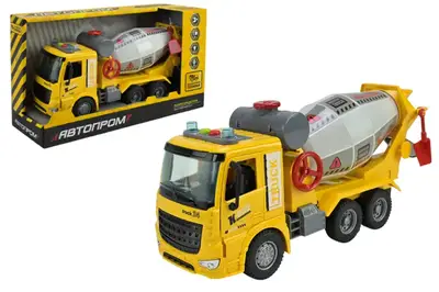 Машина АВТОПРОМ AP9938 "Будтехніка", світло, звук, у коробці р.33,5x19x11,5см Машина АВТОПРОМ AP9938 "Будтехніка", світло, звук, у коробці р.33,5x19x11,5см купити