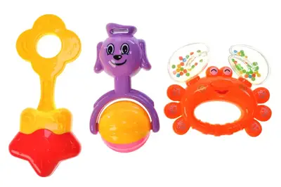 Набір брязкалець 997-63C в колбі р.29x14x14 см YG Toys купити
