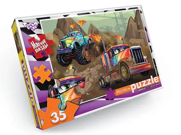 Пазли фомові - 35 елм. - S35-10-01,02,03,04...16 серія 10 DANKO купити недорого в Україні, фото 5