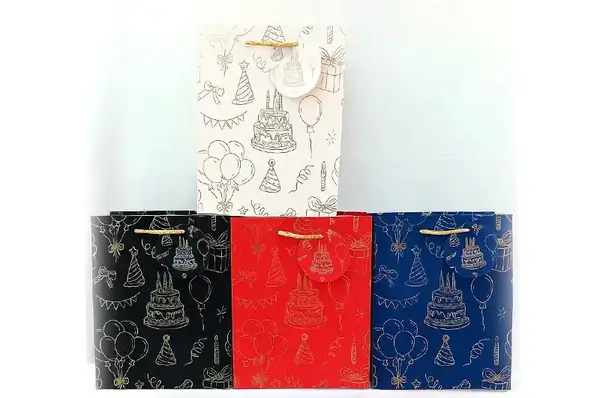 Подарунковий паперовий пакет 6617L р. 32x42.5x11.5 см купити недорого в Україні, фото 2