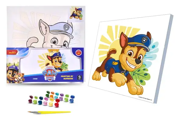 Набір для розпису по номерах 30х30 см QB913-011 "Щенячий патруль: Гончик" qbee купити