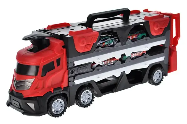 Автовоз інерційний з машинками в коробці 823 купити недорого в Україні, фото 2