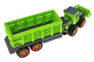 Трактор конструктор CXL900-110A в коробці р.33x8,5x12,5 см YG Toys купити