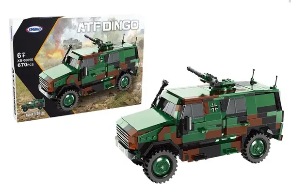 Конструктор "Бронетранспортер Dingo" 670дет XB-06055 (Р) р.49*7*36см купити