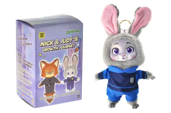 Іграшка-сюрприз м'яка Брелок Зоотрополіс Zootopia 2 СЕЗОН у коробці 20см купити