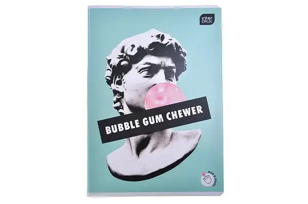 Зошит ароматизований BUBBLE GUM 298423 А5 60 арк. клітинка євро-формат купити недорого в Україні, фото 2
