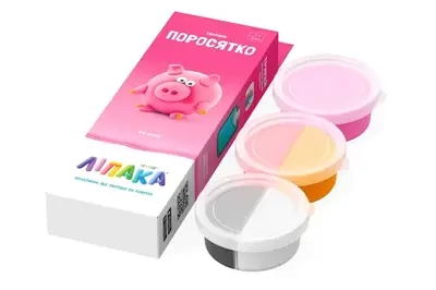 Набір пластиліну Ліпака Поросятко (30045-UA01) купити