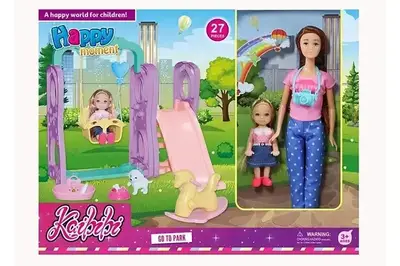 Набір ляльок WG229 з гіркою, в коробці р.42x6x32 см YG Toys купити