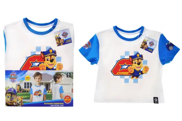 Футболка бавовняна QB-PP-001-10-110-116 PawPatrol Kids 110-116 qbee купити недорого в Україні, фото 2