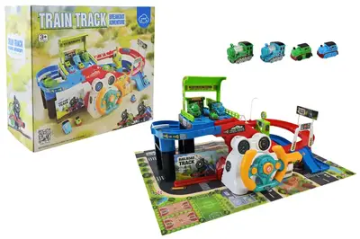Паркінг T922A на батарейках, зі звуком, в коробці р.29,5x27x12,3 см YG Toys купити