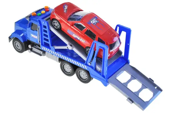 Автовоз інерційний RJ6673-12 озвучений, зі світлом, в коробці р.29,5x11x17,5 см YG Toys купити недорого в Україні, фото 3