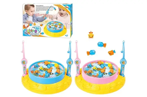 Риболовля на батарейках, озвучена, в коробці 1567-1C р.32*5,5*23см купити