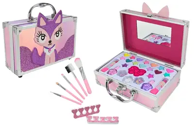 Косметика 3618C тіні, лак, аксесуари, валіза р.25x10x16 см купити