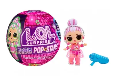 Ігровий набір з лялькою 120674 L.O.L. SURPRISE! серії "Neon Pop" - ЗІРОЧКИ (в асорт., у диспл.) купити