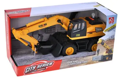 Екскаватор інерційний RJ9810A озвучений, зі світлом, в коробці р.35,5x17,7x12,5 см YG Toys Екскаватор інерційний RJ9810A озвучений, зі світлом, в коробці р.35,5x17,7x12,5 см YG Toys купити