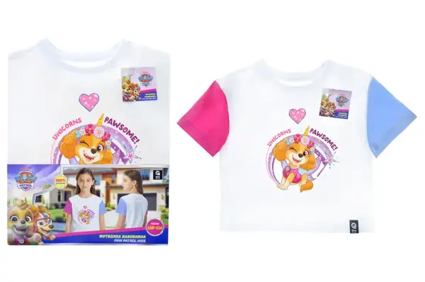 Футболка бавовняна QB-PP-001-07-110-116 PawPatrol Kids 10-116 qbee купити недорого в Україні, фото 2