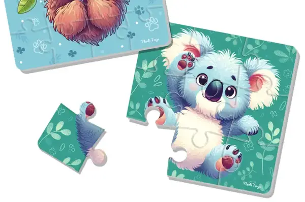 М'які пазли "Лінивець та коала" VT1102-40 Vladi Toys купити недорого в Україні, фото 4