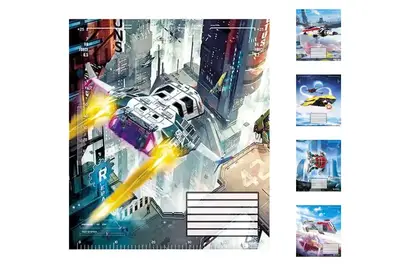 Зошит 24 аркуші у клітинку Школярик купити