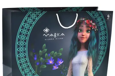 Пакет паперовий XL QB004-305 "Мавка" р.50x35x17 см qbee купити