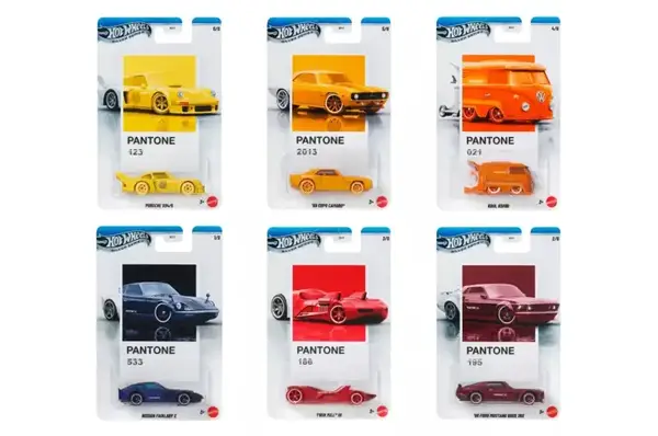 Тематична машинка JKY47 “Pantone” Hot Wheels (в ас.) купити недорого в Україні, фото 6