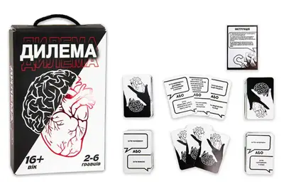 Настільна гра "Дилема" 30397 STRATEG купити