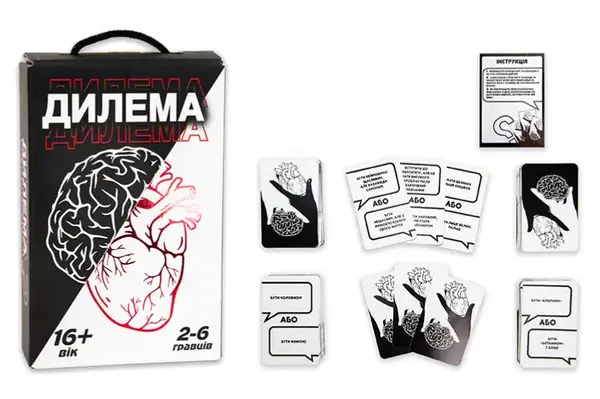 Настільна гра "Дилема" 30397 STRATEG купити
