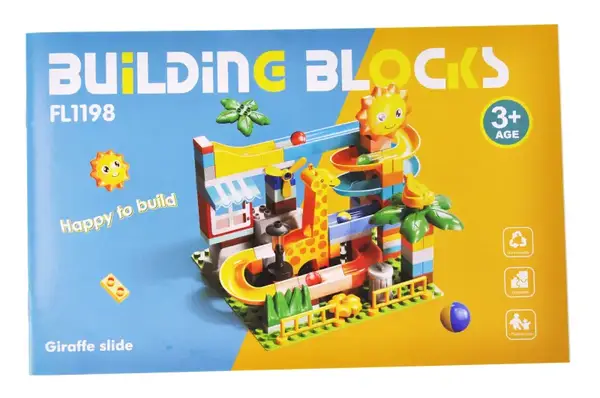 Конструктор FL1198 "Весела гірка" 99 дет. р.30x12x28 см YG Toys купити недорого в Україні, фото 3
