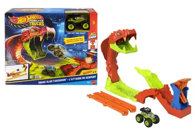 Набір JJN44 "Атака змії" серії "Monster Trucks" Hot Wheels купити