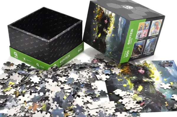 Пазли - 500 елм. - QB500-012 "Лісова Фея" qbee купити недорого в Україні, фото 2