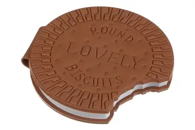 Блокнот ZB.12470-18 ароматизований BISCUIT, 90х90мм, 80 арк., нелінований, Soft touch обкладинка ZiBi купити