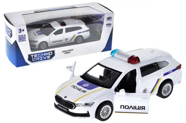 Автомодель – 250947 SKODA SUPERB COMBI iV ПОЛІЦІЯ купити