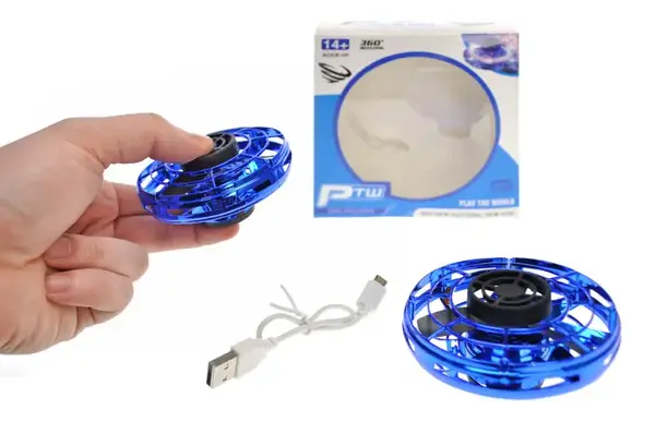 Літаючий електро-спінер "FLY SPINNER" з LED-підсвіткою в коробці 008 купити