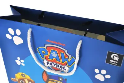 Пакет паперовий M QB004-101"Щенячий Патруль: Команда хлопців" р.27x33x11 см qbee купити