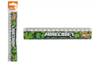 Лінійка 370692 15 см "Minecraft Slug" Yes купити