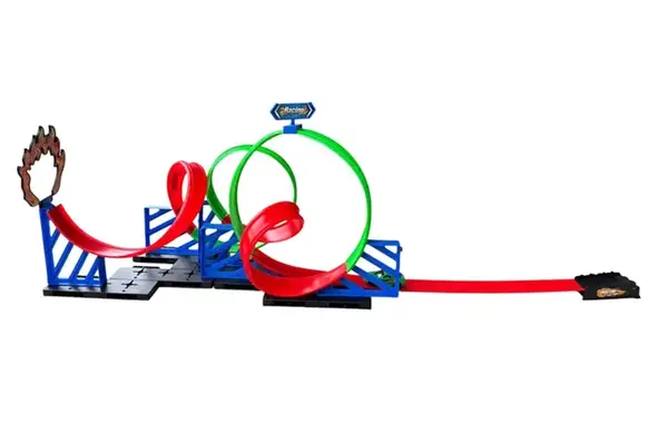 Траса Гонка 6604 – Looping Track із трьома кільцями та стартом, короб.50x8x33 см купити недорого в Україні, фото 2