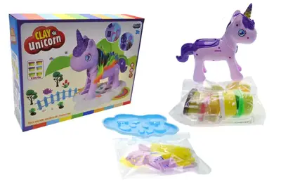 Набір тіста для ліпки "Єдиноріг" в коробці SM8099 р.28*22*7см купити