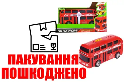 OUTLET Автобус батарейки 7988A АВТОПРОМ світло, звук, в коробці 21x13x11 см OUTLET Автобус батарейки 7988A АВТОПРОМ світло, звук, в коробці 21x13x11 см купити