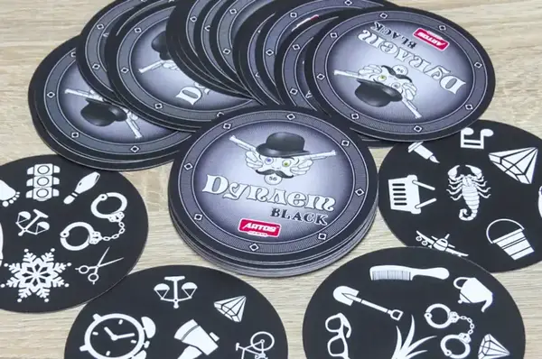Настільна гра "ДУПЛЕТ Black" в жерстяній банці ARTOS купити недорого в Україні, фото 2