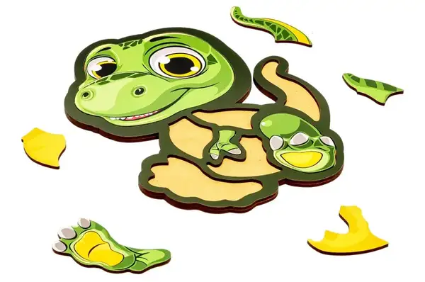 Пазл-складалка "Динозаврик" Puz-22970 PuzzleOk купити недорого в Україні, фото 3