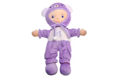 Лялька м"яка в костюмі ведмедика в кульку B1807 р.43*17*12см купити