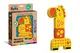 Дерев'яна іграшка Kids hits, KH20/003, жирафа 4 деталі в коробці р. 18,5*27,9*3 см купити недорого в Україні, фото 5325